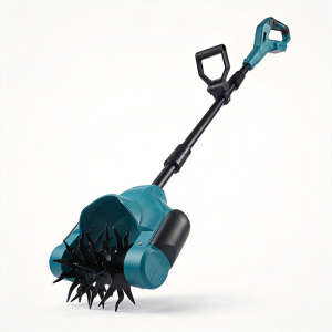New Cross-border Lithium Battery Mini Tiller, Agricultural Soil Turning Machine, Household Electric Hoe Loosener, Small Rotary Tiller Wholesale